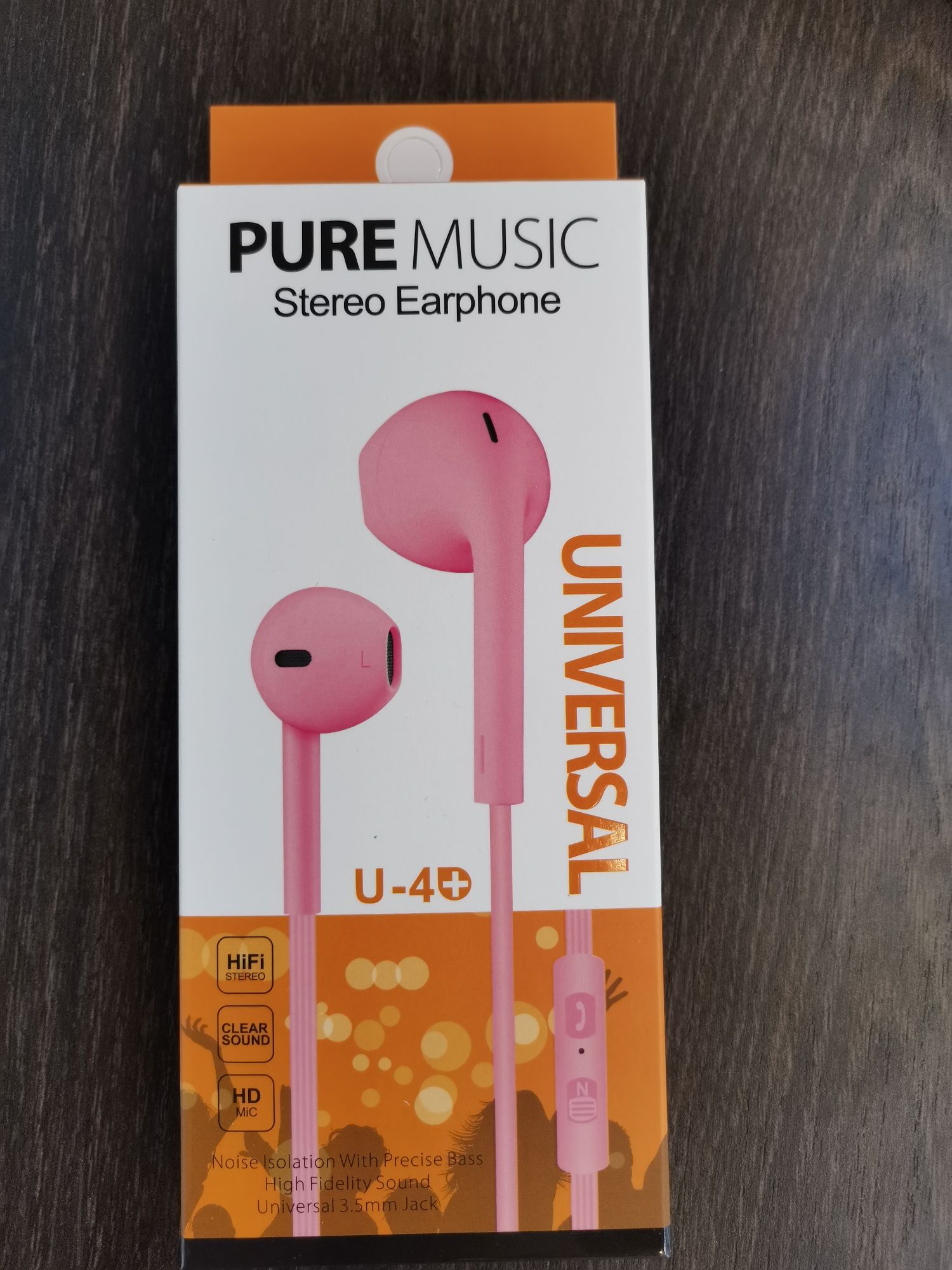 Sogo brand headphones, mobile phone headphones, headphones with labels, ear tips, ear labels, U-1 Application Scenario