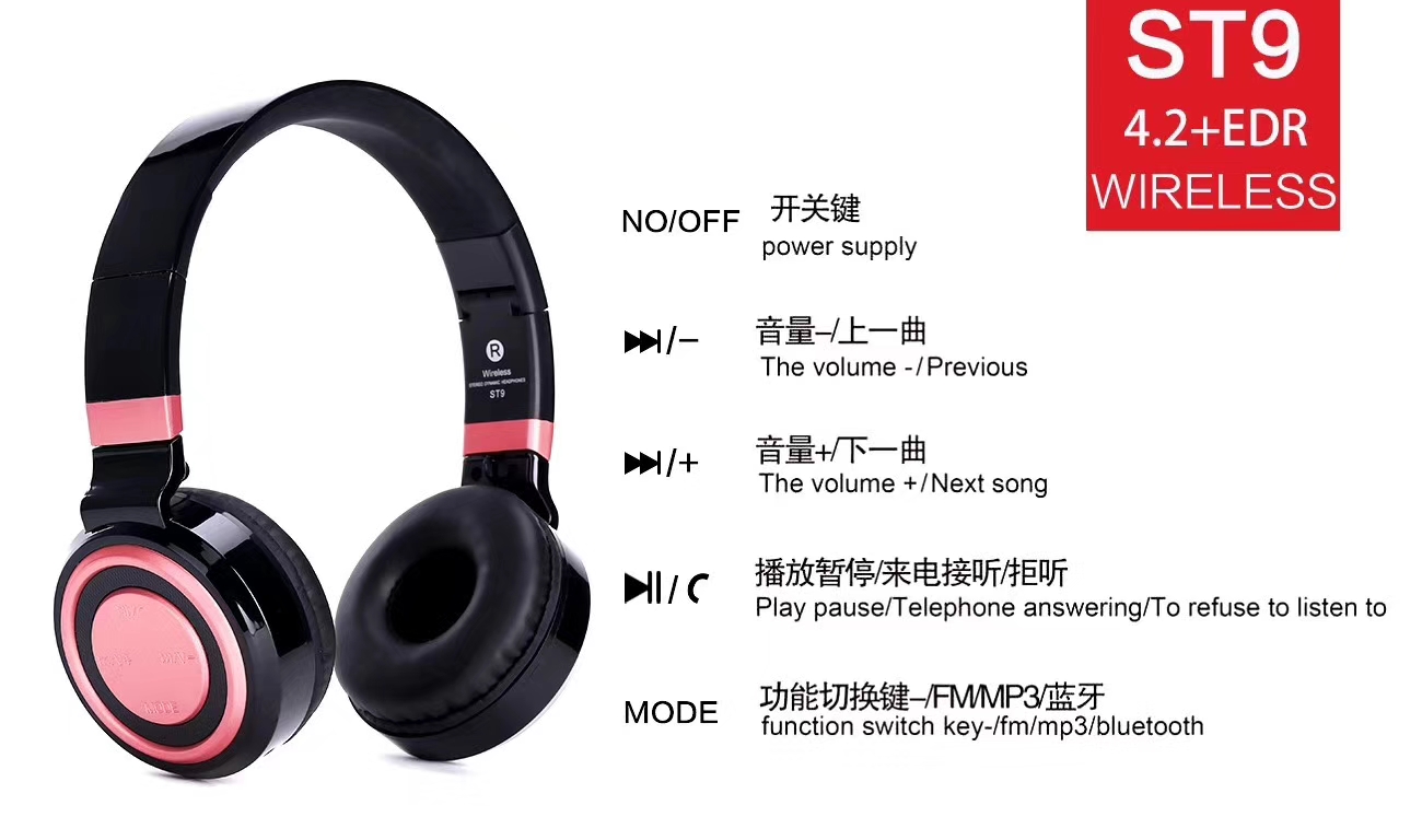 Беспроводные bluetooth наушники с головными уборами, гаммы, сотовые pic 8