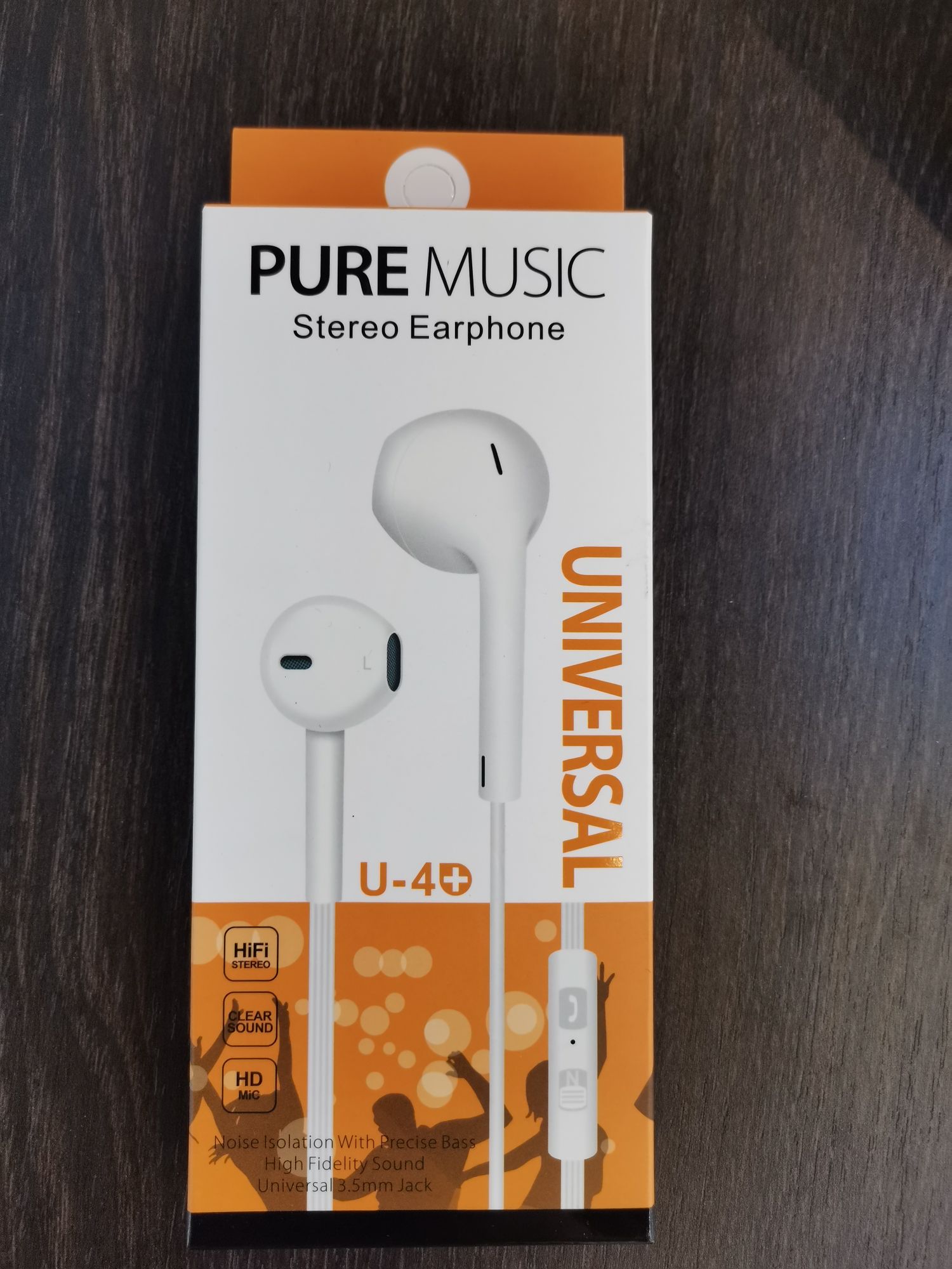 Sogo brand headphones, mobile phone headphones, headphones with labels, ear tips, ear labels, U-1 Item Picture