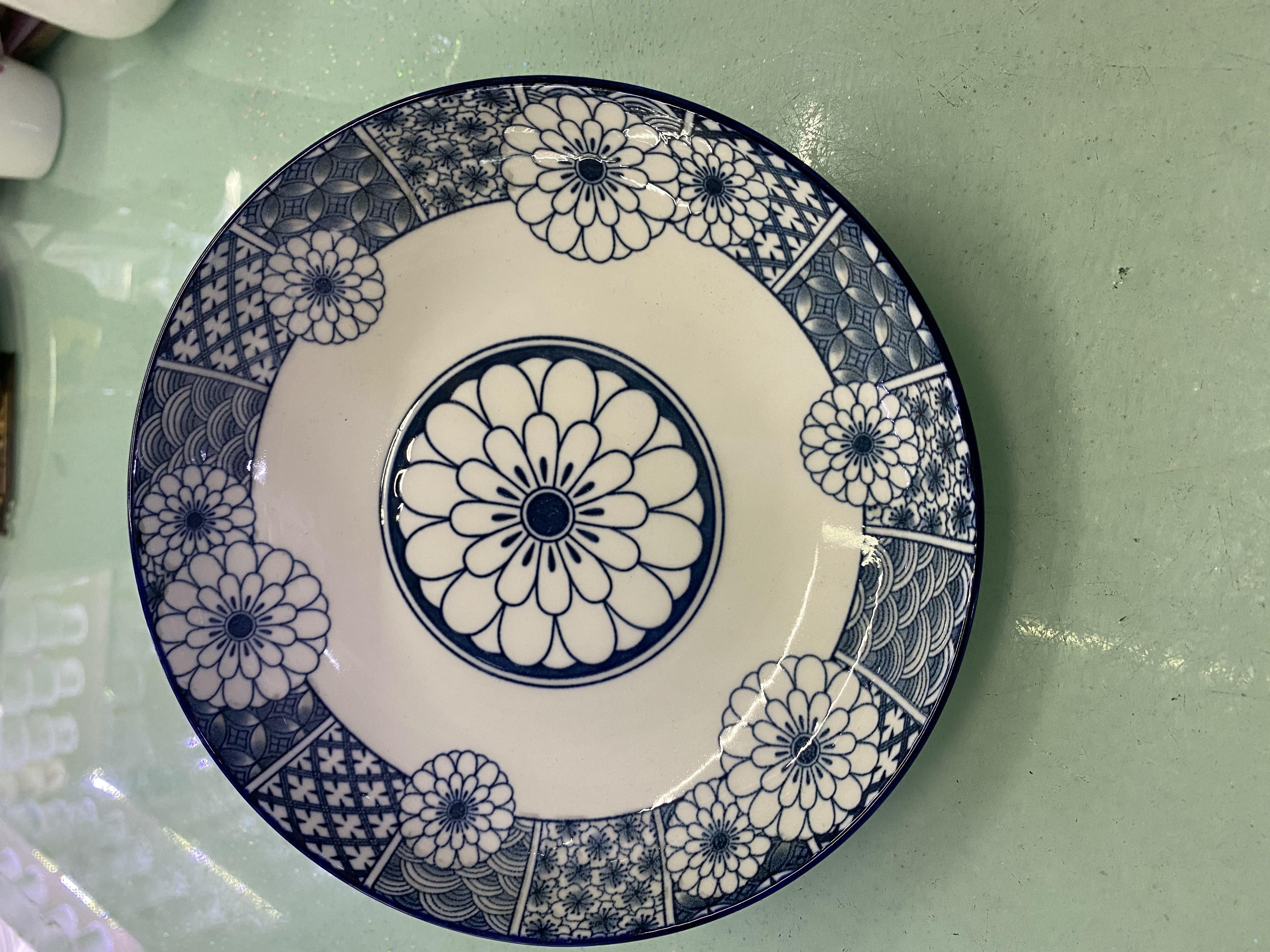 8-inch Blue Melody rice plate, 60 pieces each detail image 1