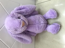 35cm 紫色 邦尼兔子 毛绒玩具公仔 玩偶