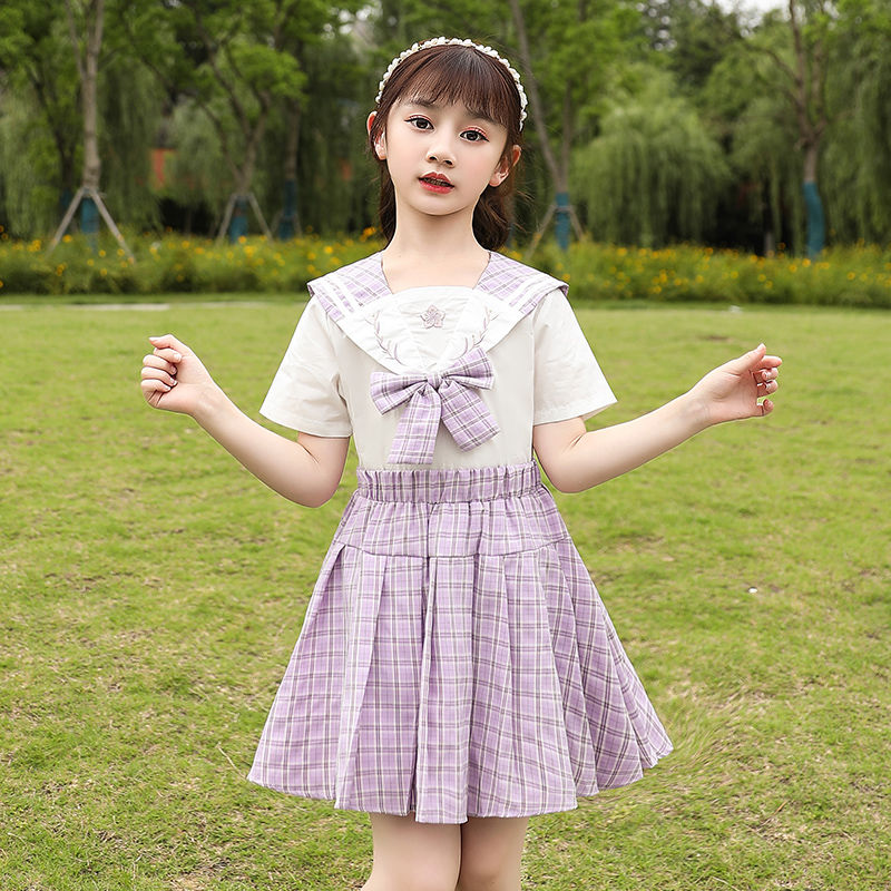 童装女童连衣裙夏2022新款洋气中大童网红裙子儿童韩版公主裙夏季