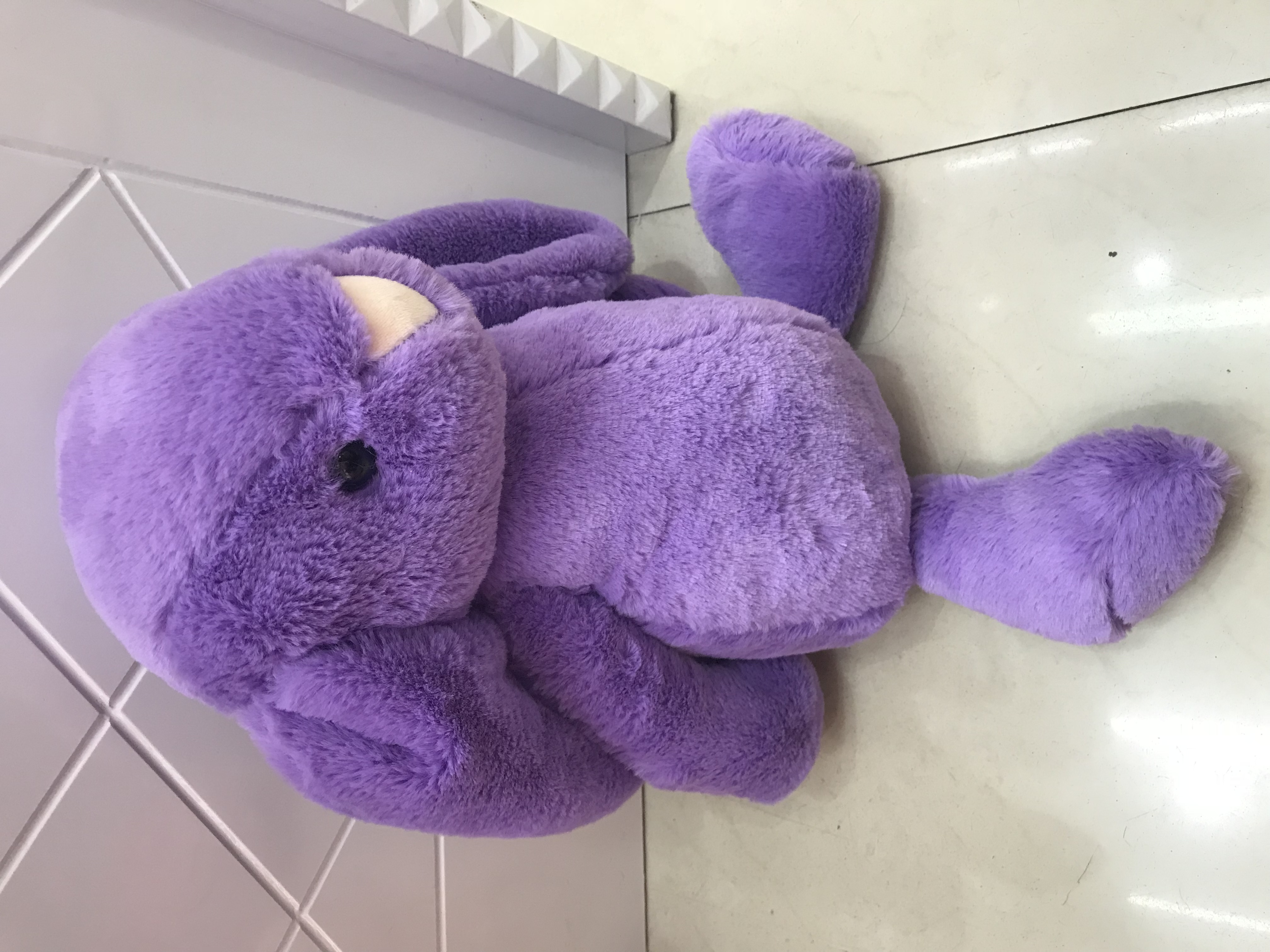 45cm 紫色 邦尼兔子 毛绒玩具公仔玩偶详情图1