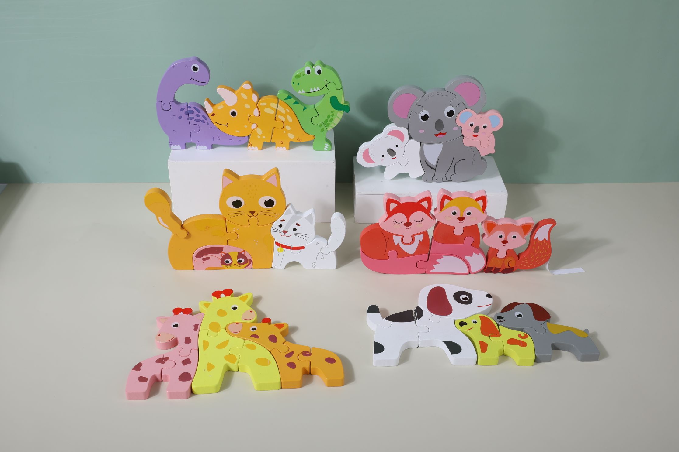 Collect the parent-child three-dimensional animal jigsaw puzzle Application Scenario
