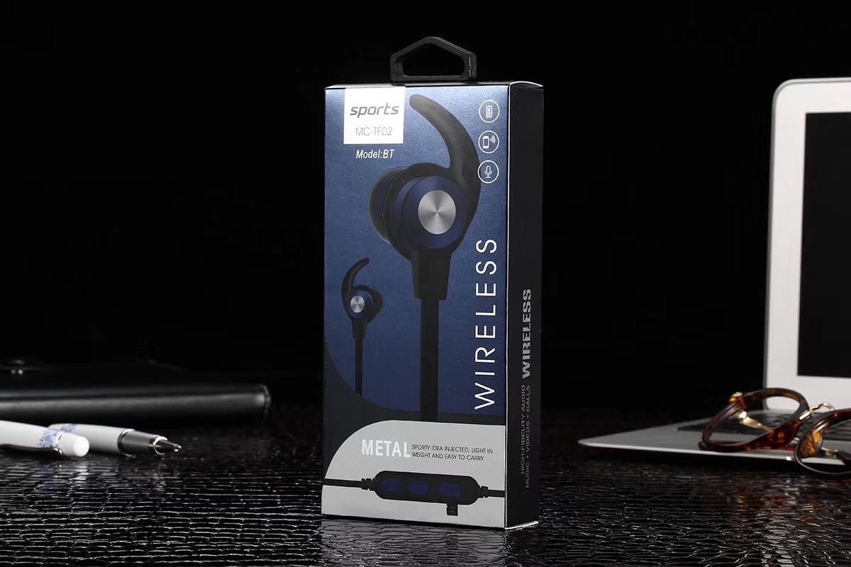 The sports Bluetooth headphones are comfortable to wear and come with a microphone Specification image