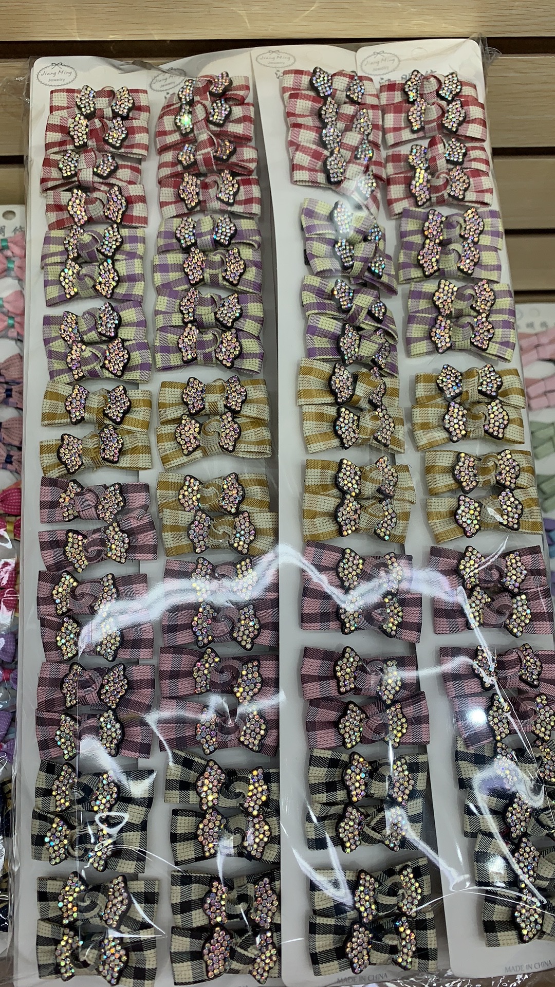 Korean fabric duckbill clips, Korean fabric bow hair clips, top clips, side clips, bangs clips 2022032117