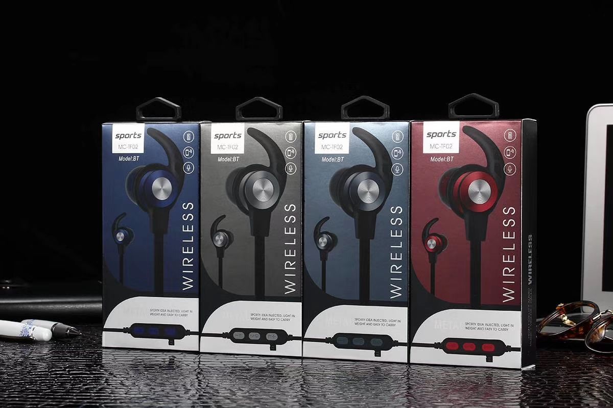 Auriculares deportivos bluetooth para llevar cómodamente sí con micrófono 🎤