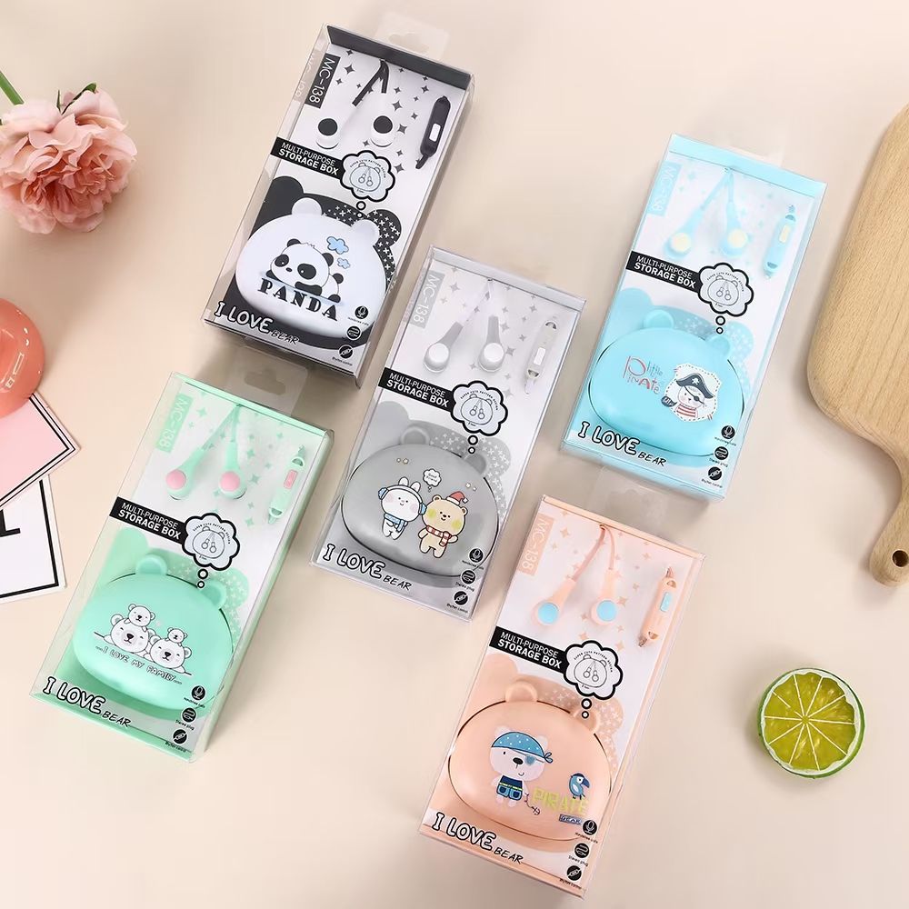 The MC-138 cartoon headphones are in-ear headphones with microphone and line control, suitable for Apple, Android and Huawei mobile phones. They offer deep bass Item Picture