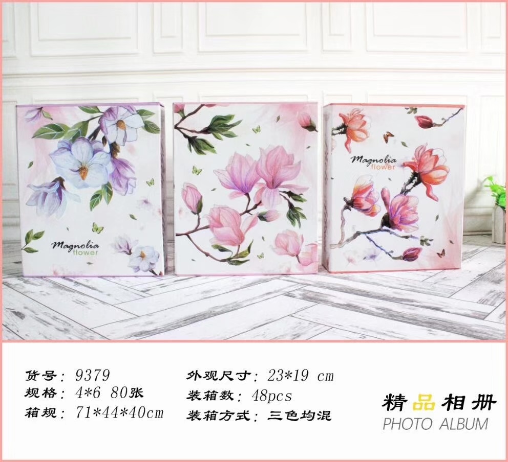 碎花相册/六寸盒装相册/相薄家庭影集细节图