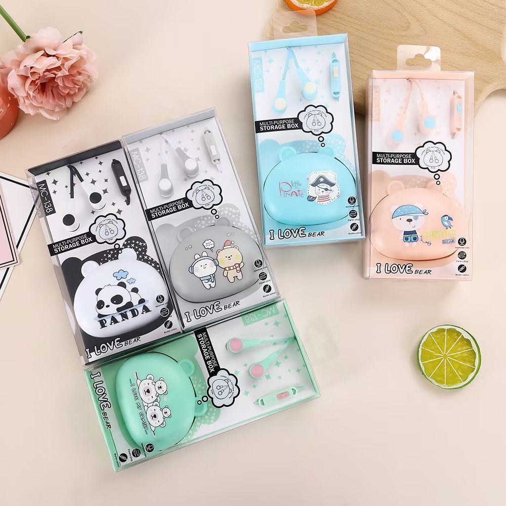 The MC-138 cartoon headphones are in-ear headphones with microphone and line control, suitable for Apple, Android and Huawei mobile phones. They offer deep bass