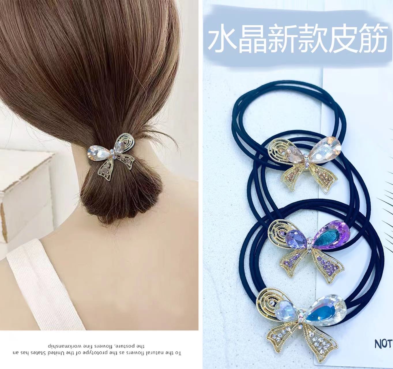 簪雅饰品人鱼姬皮筋发夹女后脑勺大号抓夹2022年秋冬新款夹子头饰发抓发卡发饰鲨鱼夹