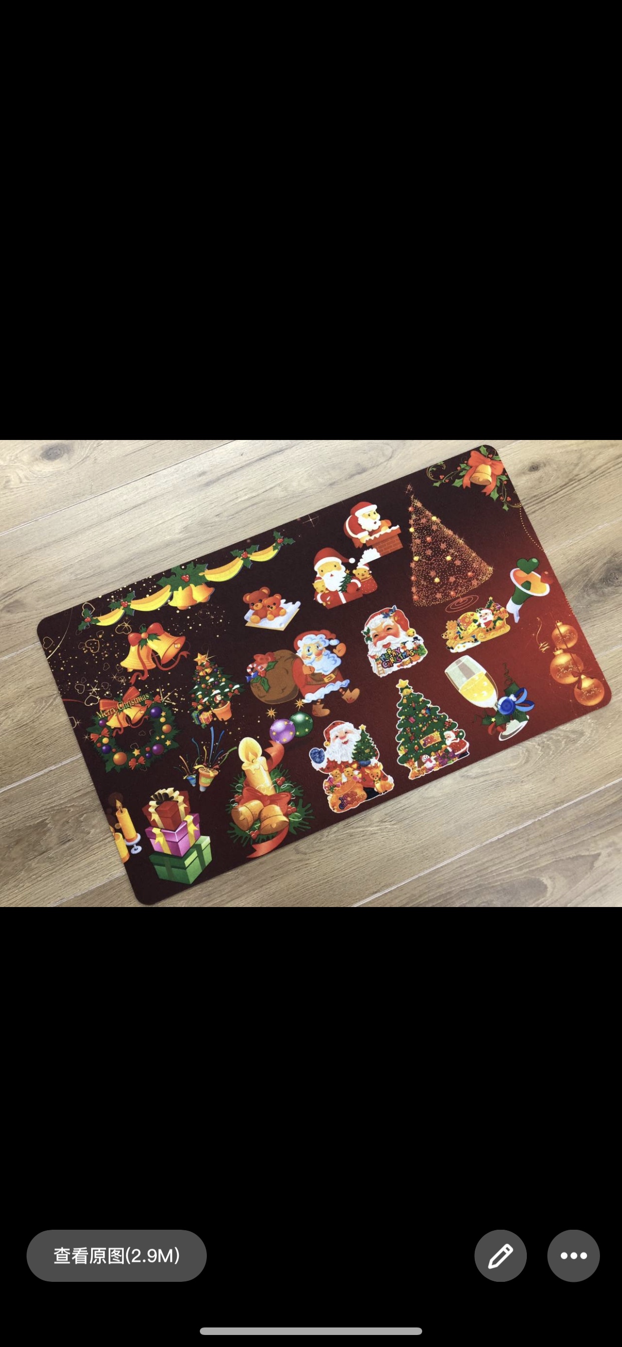Floor mat Christmas festival floor mat Specification image