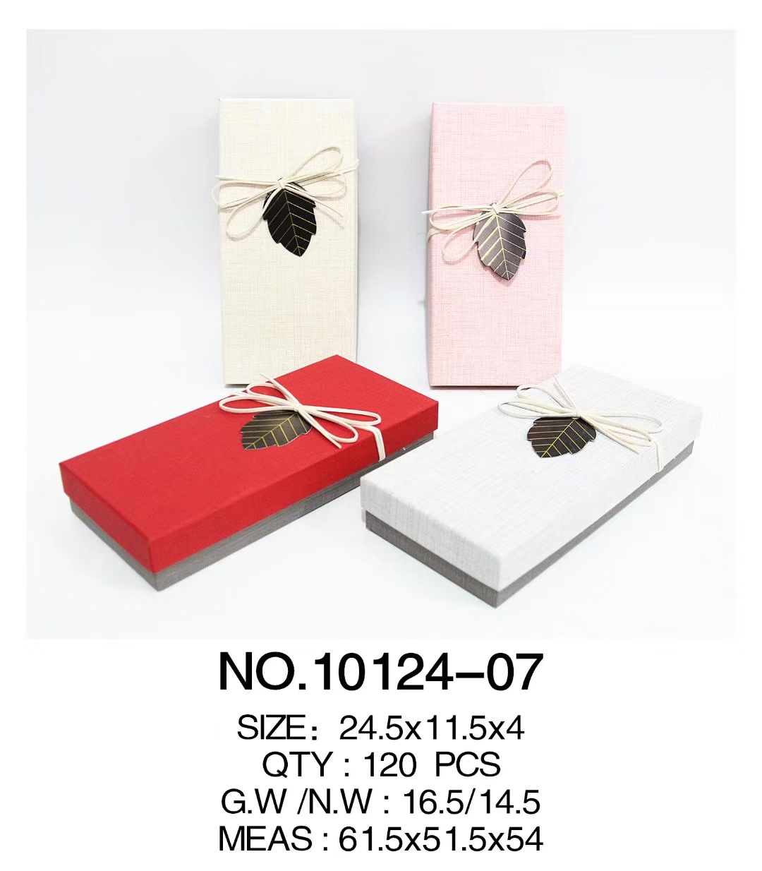 A rectangular single box gift packaging box for silk scarves details Picture