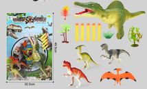 益群玩具塑料恐龙玩具套装模型玩具恐龙头玩具批发01