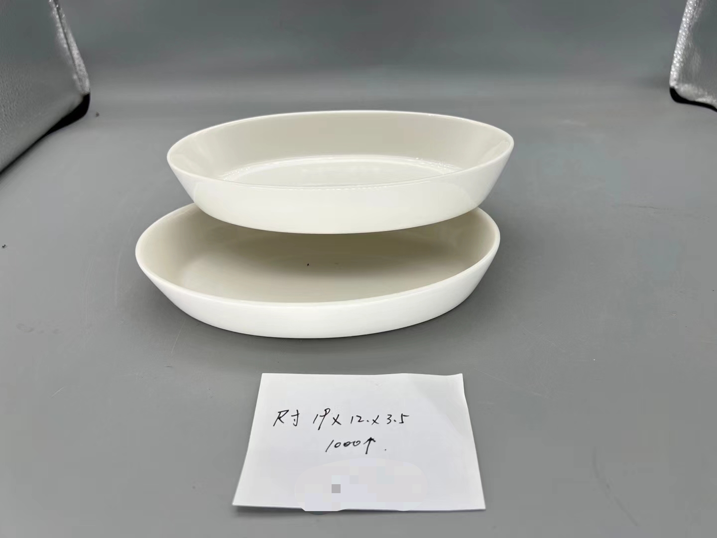 方圆陶瓷酒店白色陶瓷汤锅酒店餐具FY768826详情图7