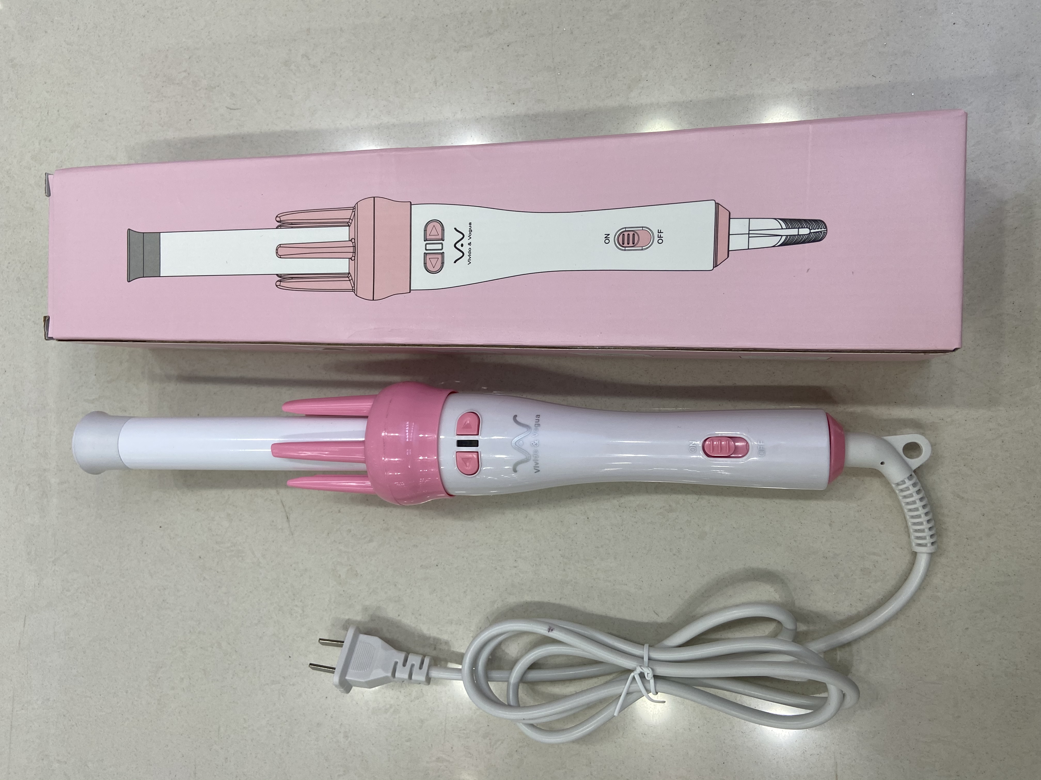 P02 curling iron Specification image