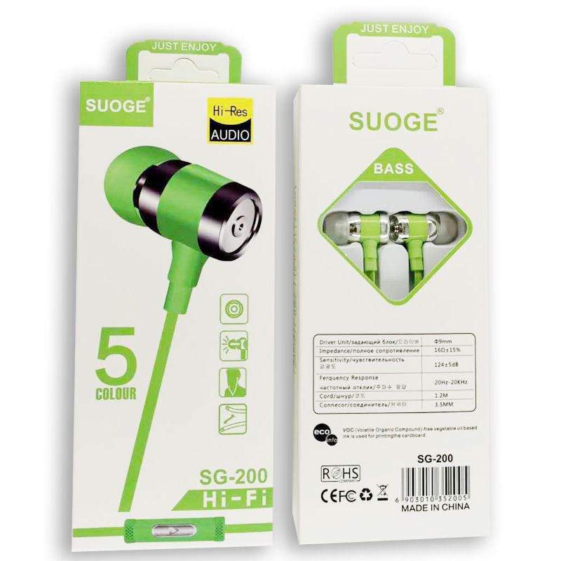 索歌品牌耳机，SG-200手机耳机，耳塞，耳唛，耳线，有线耳机，带唛耳机详情3