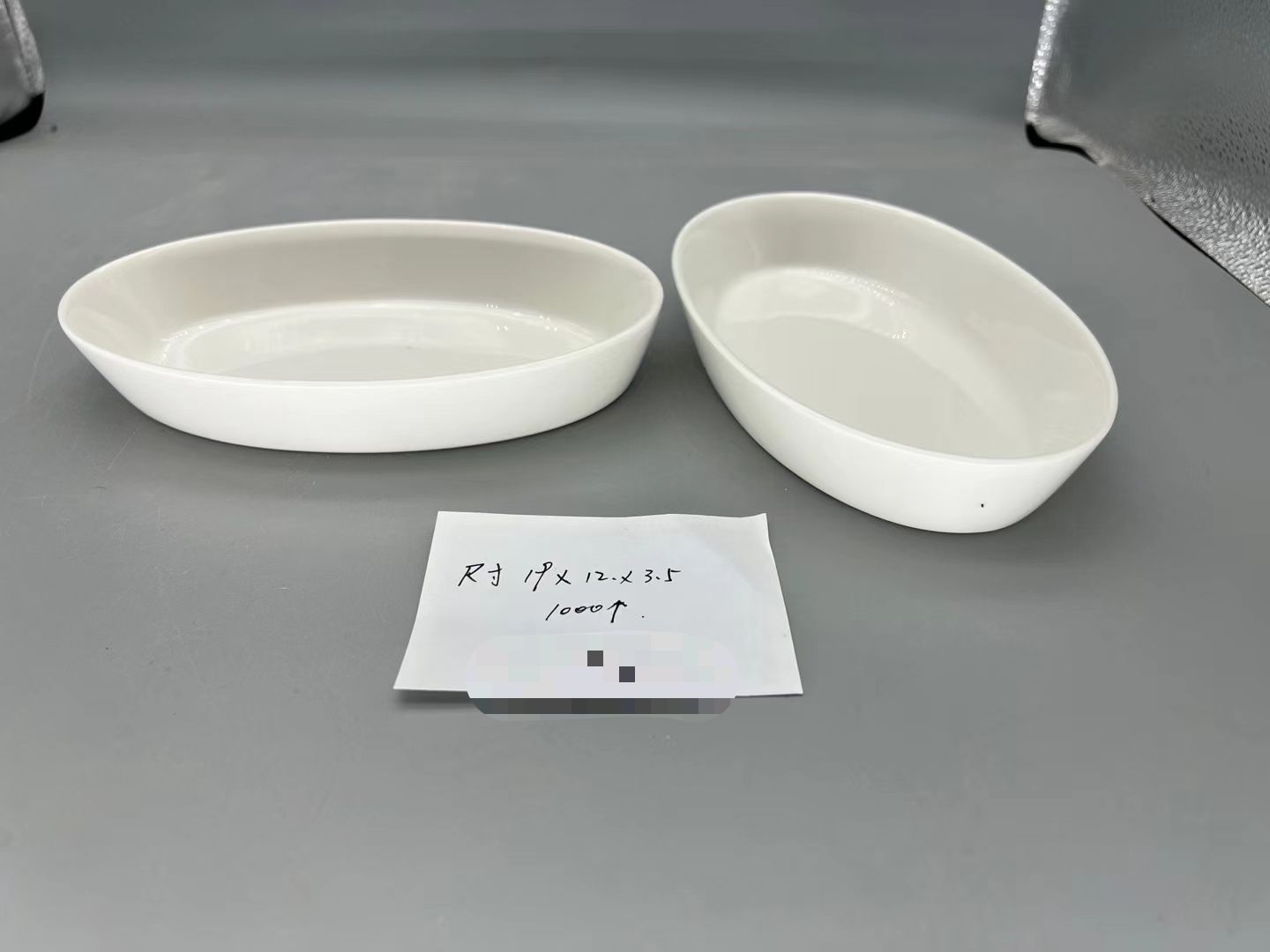 方圆陶瓷酒店白色陶瓷汤锅酒店餐具FY768826详情图8