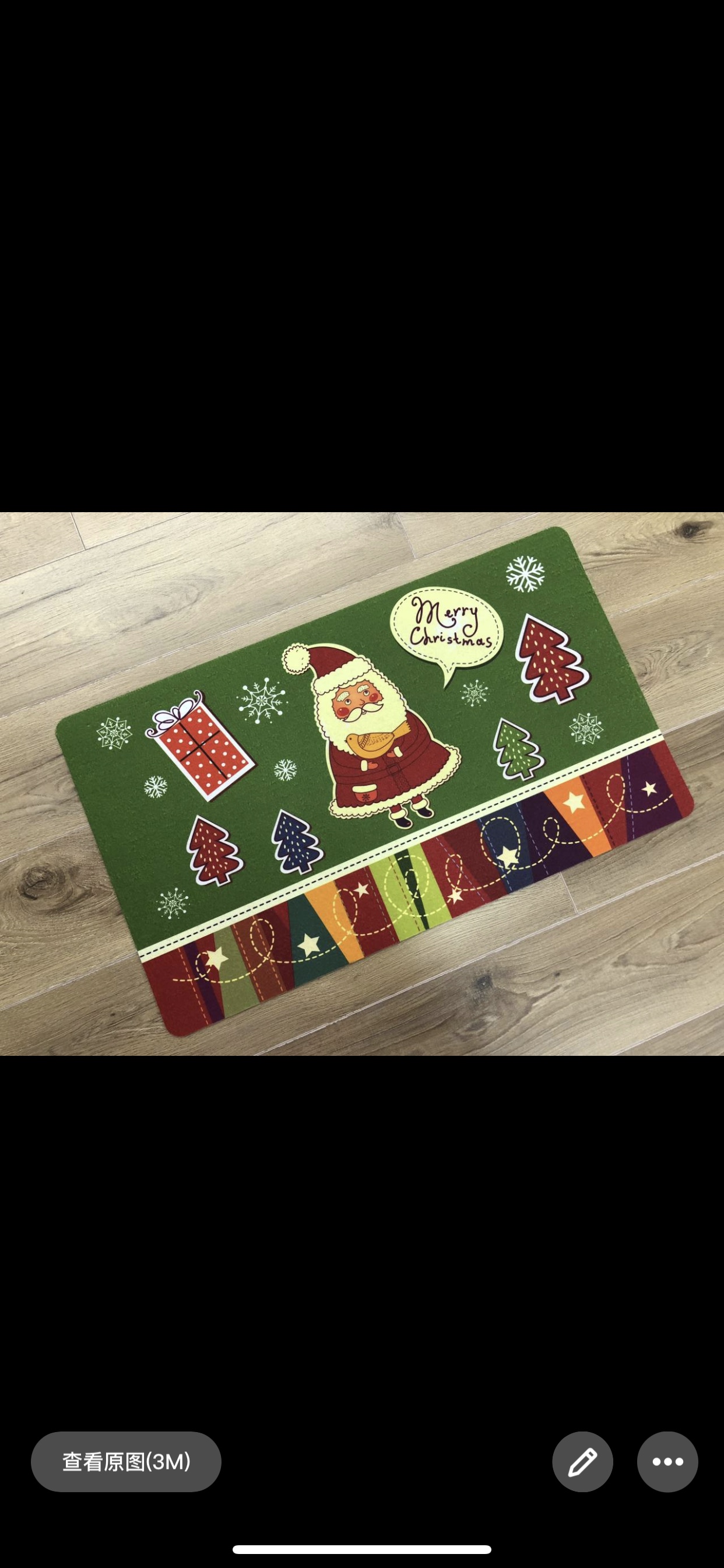 Floor mat Christmas festival floor mat details Picture