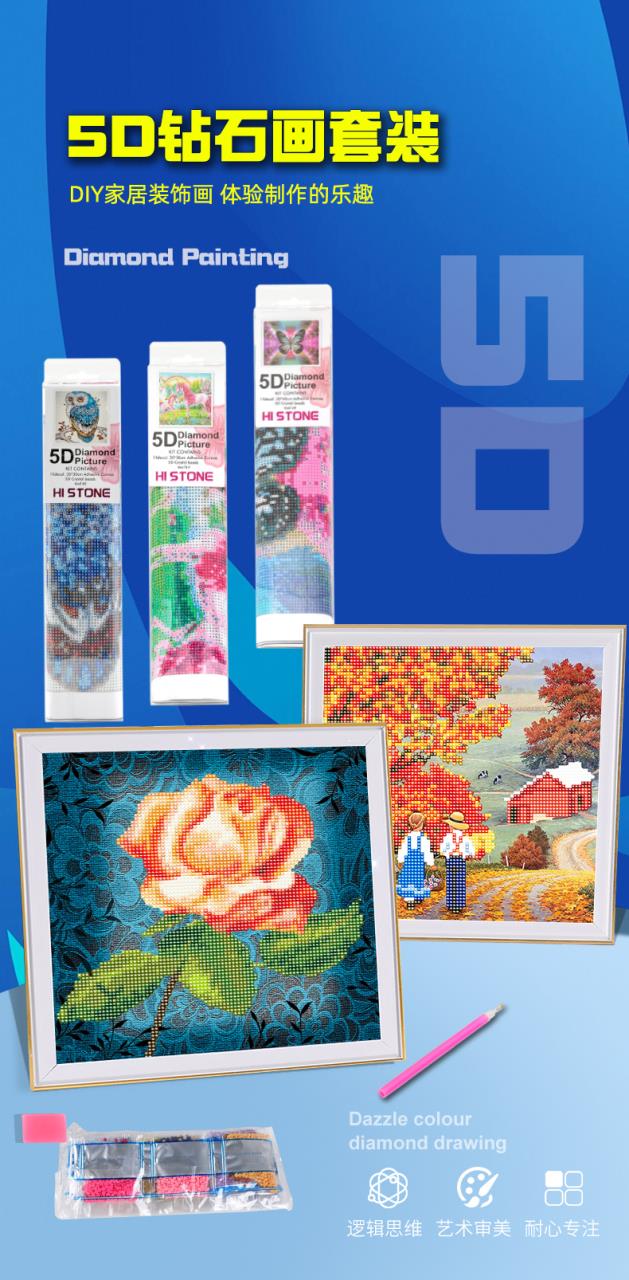 Diamond painting, pvc details Picture