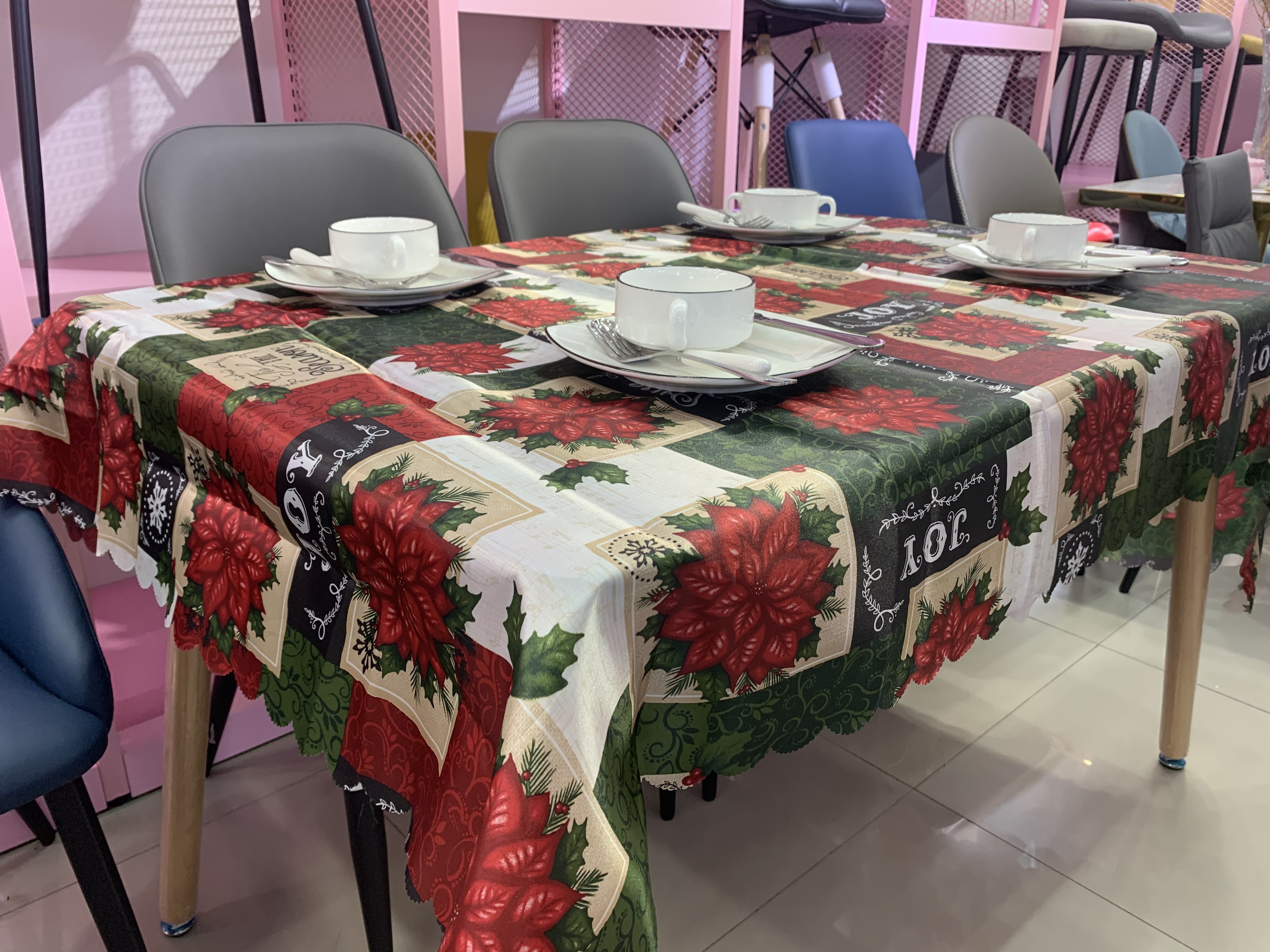 Christmas tablecloths Item Picture