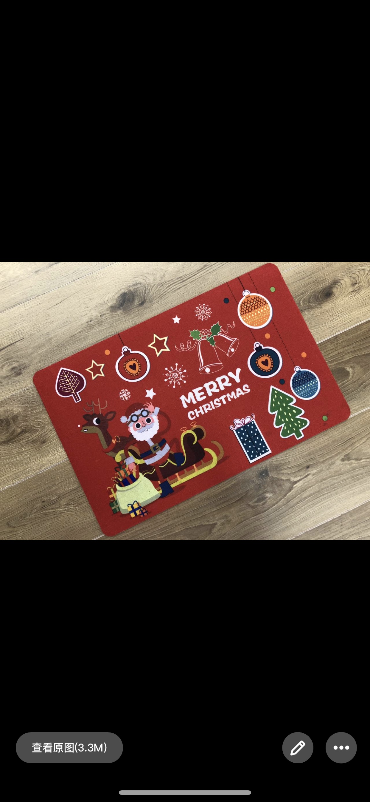Floor mat Christmas festival floor mat Application Scenario