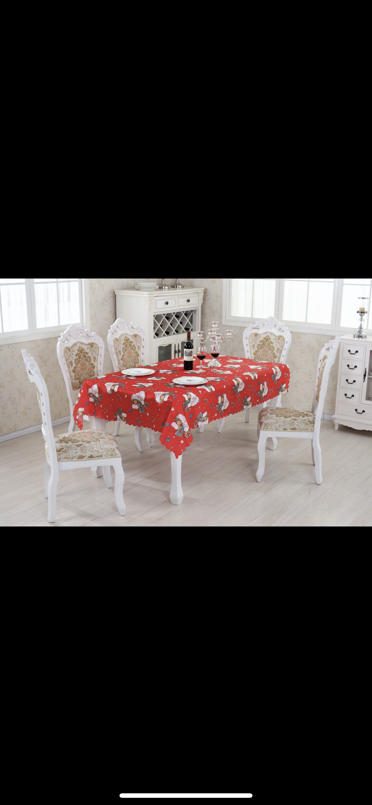Christmas printed tablecloth Application Scenario
