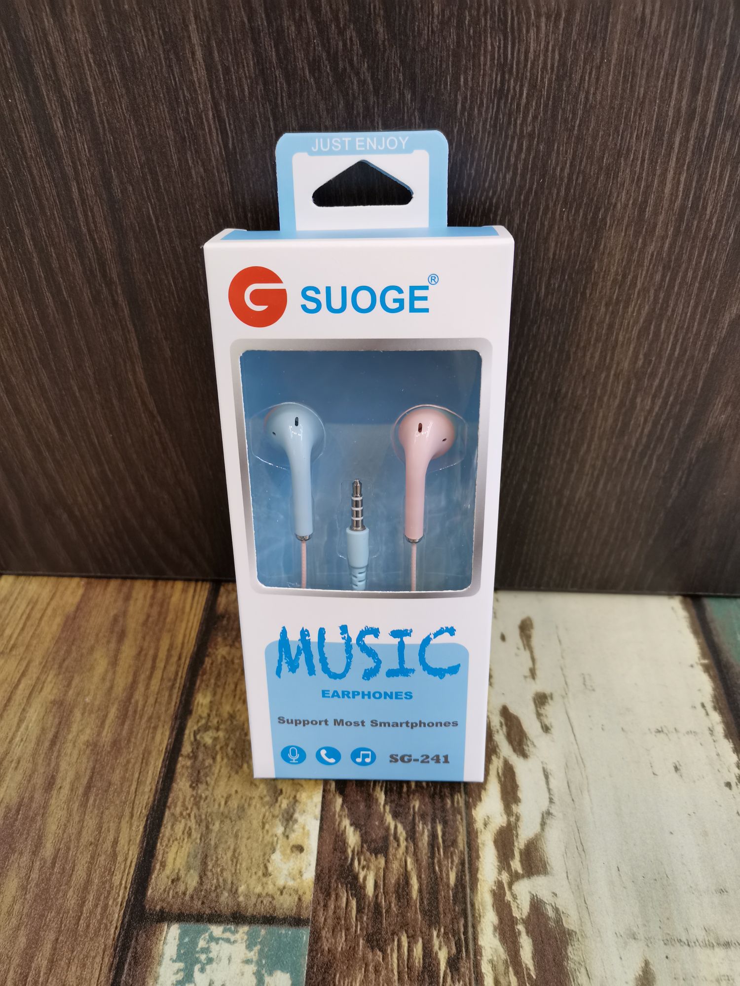 Marca soge auriculares, SG-242 auriculares de teléfono, auriculares, earmark, earmark, auriculares con cable, auriculares con marca details Picture