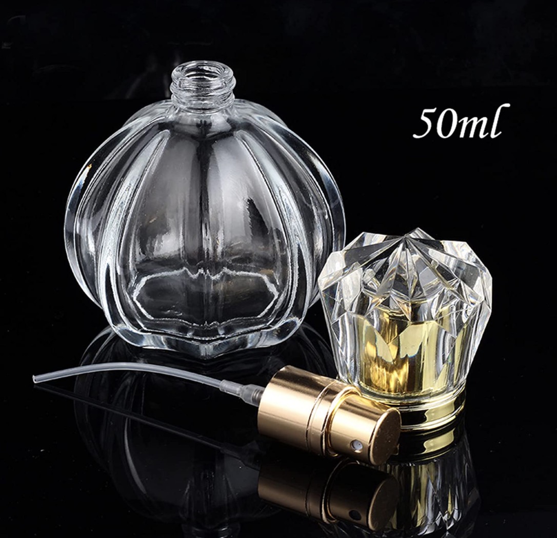 香水瓶/玻璃瓶/香水盖子喷头白底实物图