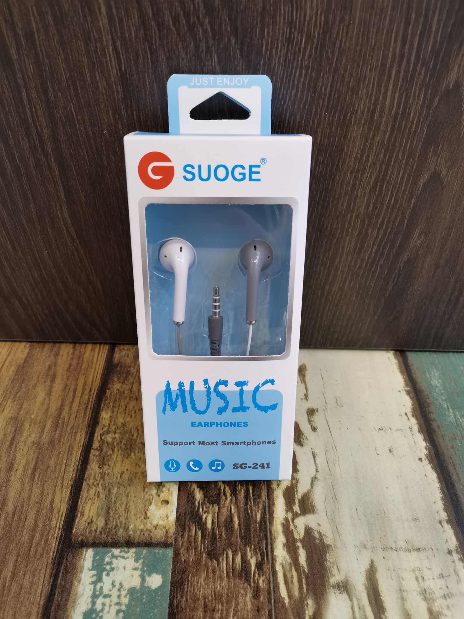 Marca soge auriculares, SG-242 auriculares de teléfono, auriculares, earmark, earmark, auriculares con cable, auriculares con marca Specification image