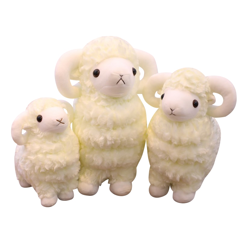 40cm可爱小羊公仔玩偶小绵羊毛绒玩具娃娃儿童女孩详情图3