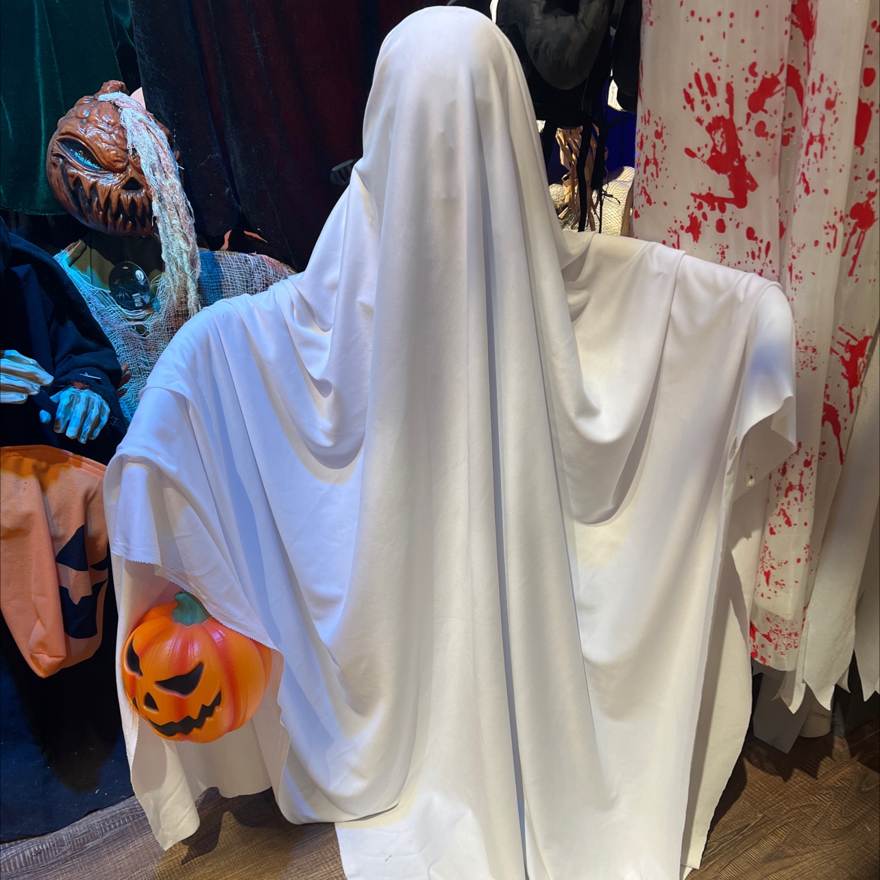 Halloween decorative electric toy Standing Ghostly Prank toy Shanghai SH21025