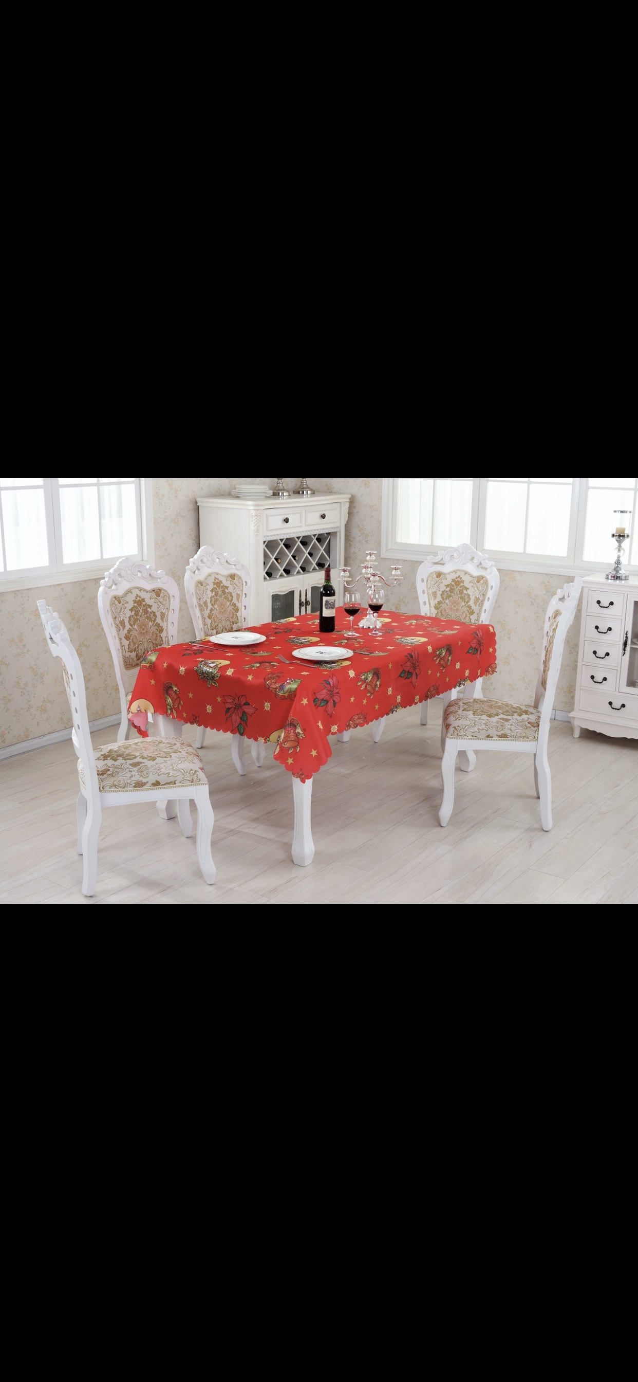 Christmas printed tablecloth