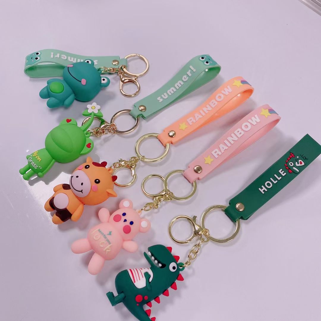A set of keychains and ropes for the young master's three-piece collection, mixed 589