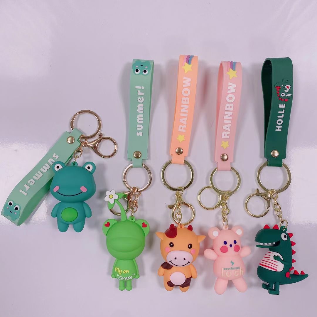 A set of keychains and ropes for the young master's three-piece collection, mixed 58901