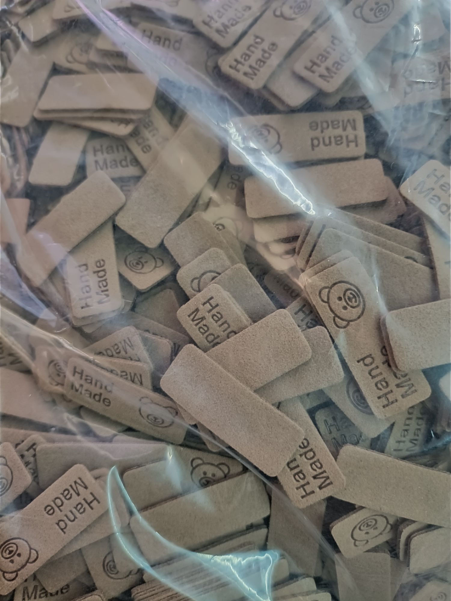 Jendi 01 Colorful and Diverse Small label, small cloth label, ultra-slim Bear jewelry Accessories 01