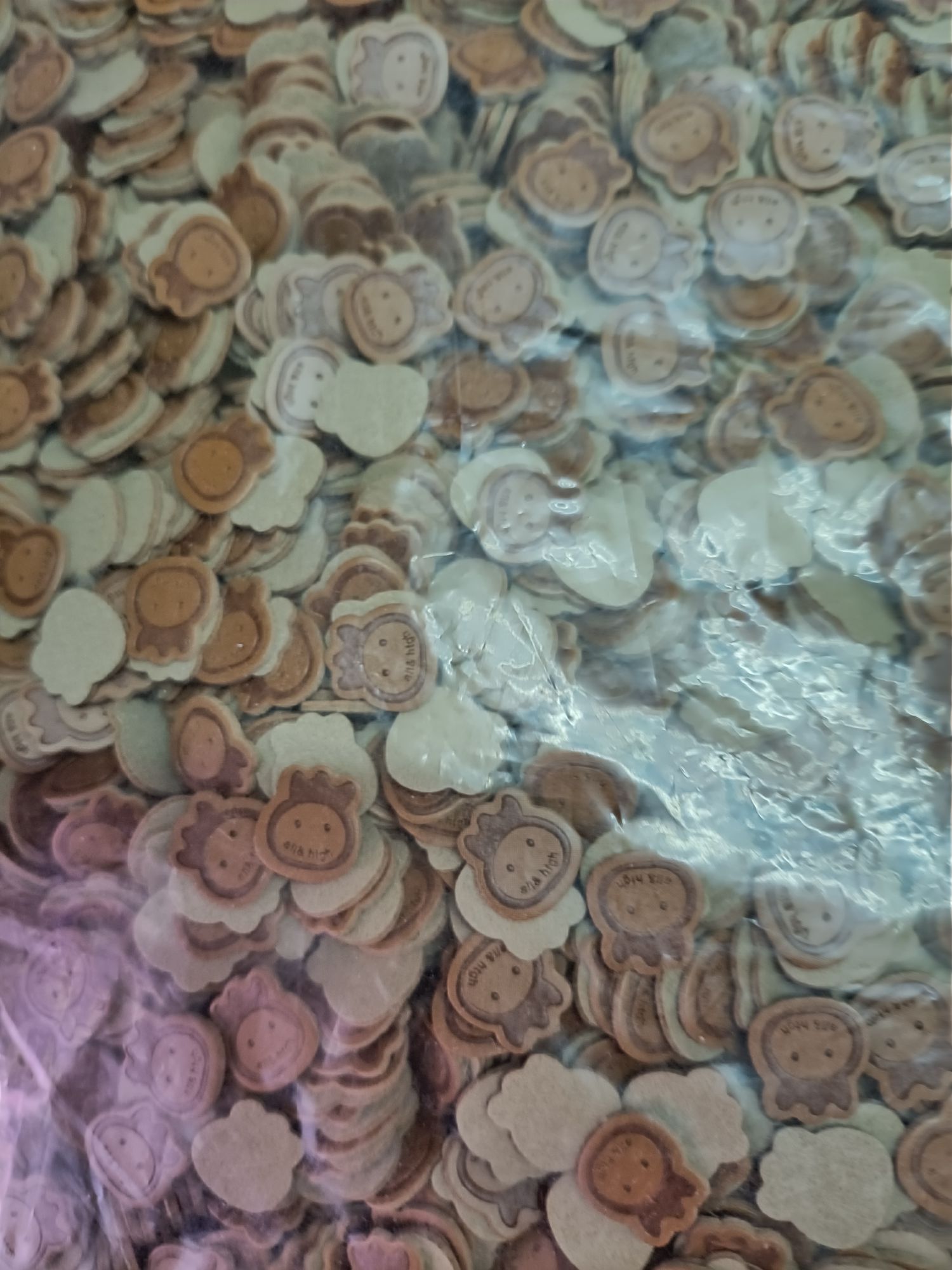珍蒂01多彩多款小标小布标小菠萝饰品配件01