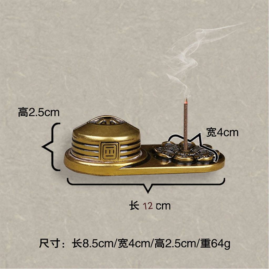 蒙古插塔香/二合一香炉/蒙藏民族熏香细节图