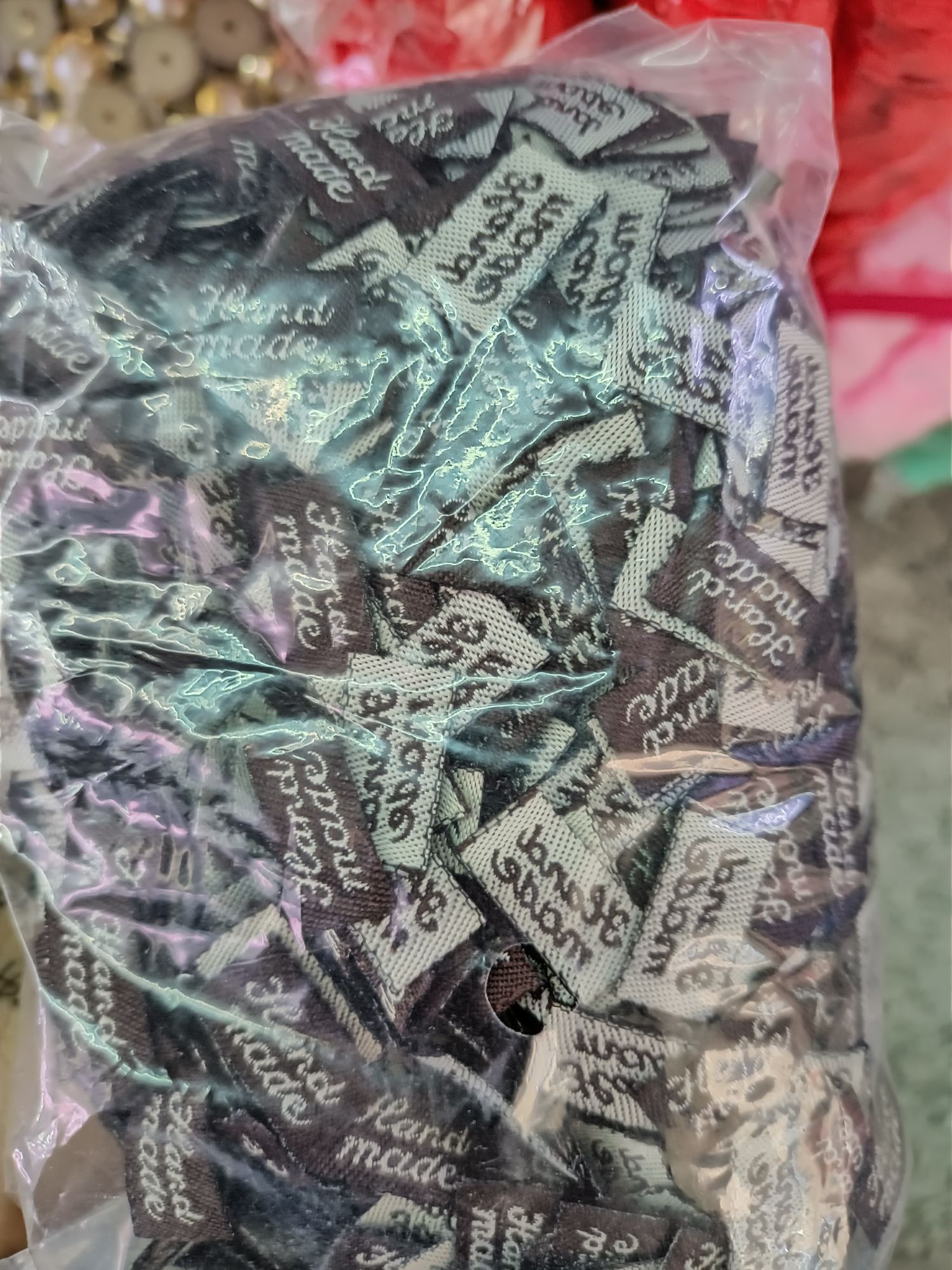 Jenti 01 Colorful and Diverse Small label and cloth Label English jewelry Accessories 01