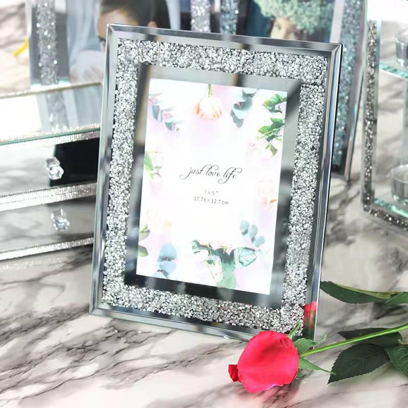 玻璃相框/镶钻相框/水晶相框产品图