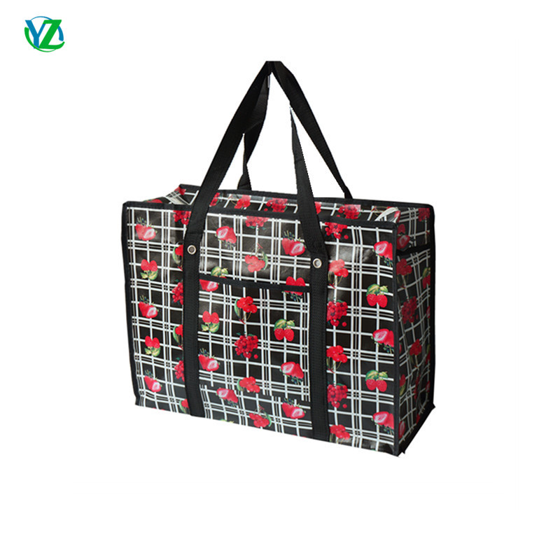 厂家直销彩色覆膜无纺布搬家行李袋打包袋棉被收纳袋衣物整理袋