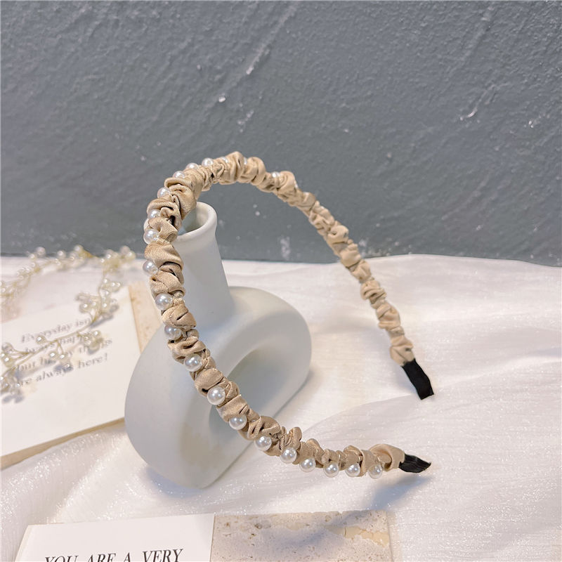 Korean-style pearl headwear for women Item Picture