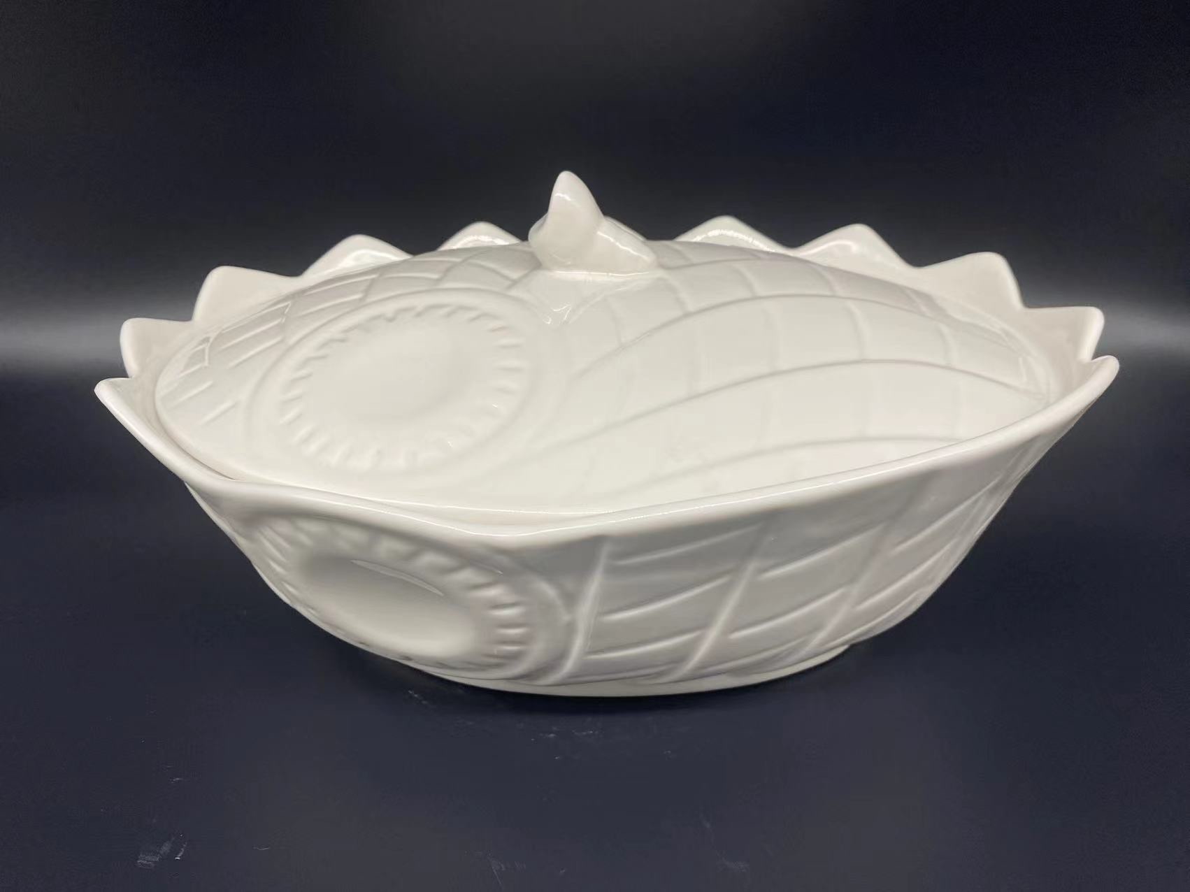 Japanese bowl, household convenient bowl, household instant noodle bowl, ceramic bowl, steamed egg tableware, popular soup pot, microwave oven, covered noodle bowl, Yongsheng Ceramics YS