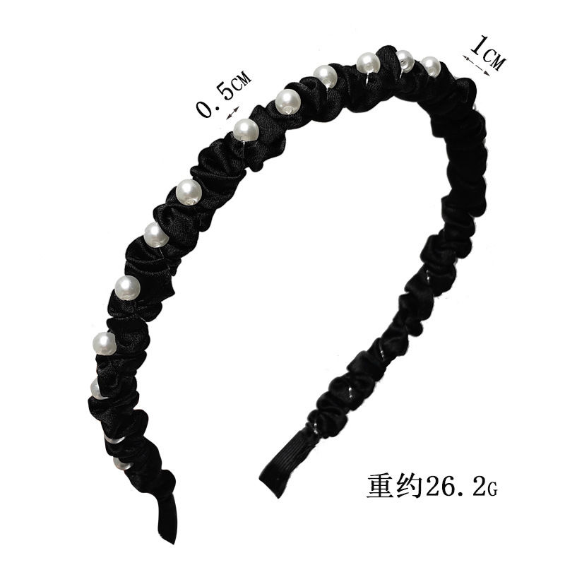 Korean-style pearl headwear for women details Picture