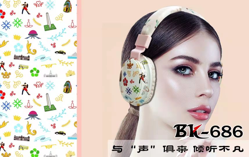 Sogo marca auriculares, camuflaje inalámbricos auriculares bluetooth, auriculares bluetooth montado en la cabeza, auriculares bluetooth con marca Specification image