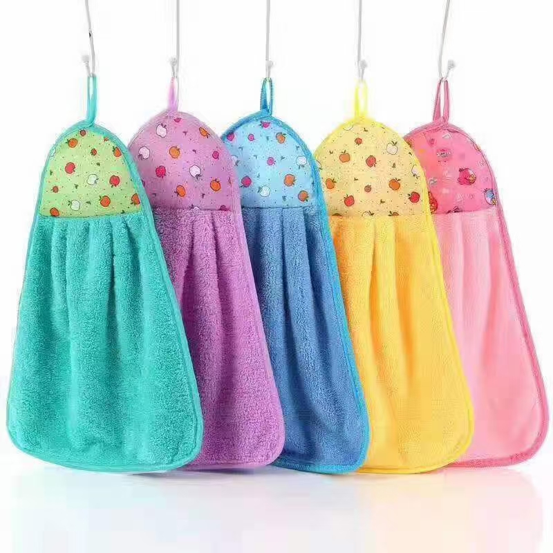 Yiwu quality Piaoyang Absorbent hand towels and hanging towels Specification image
