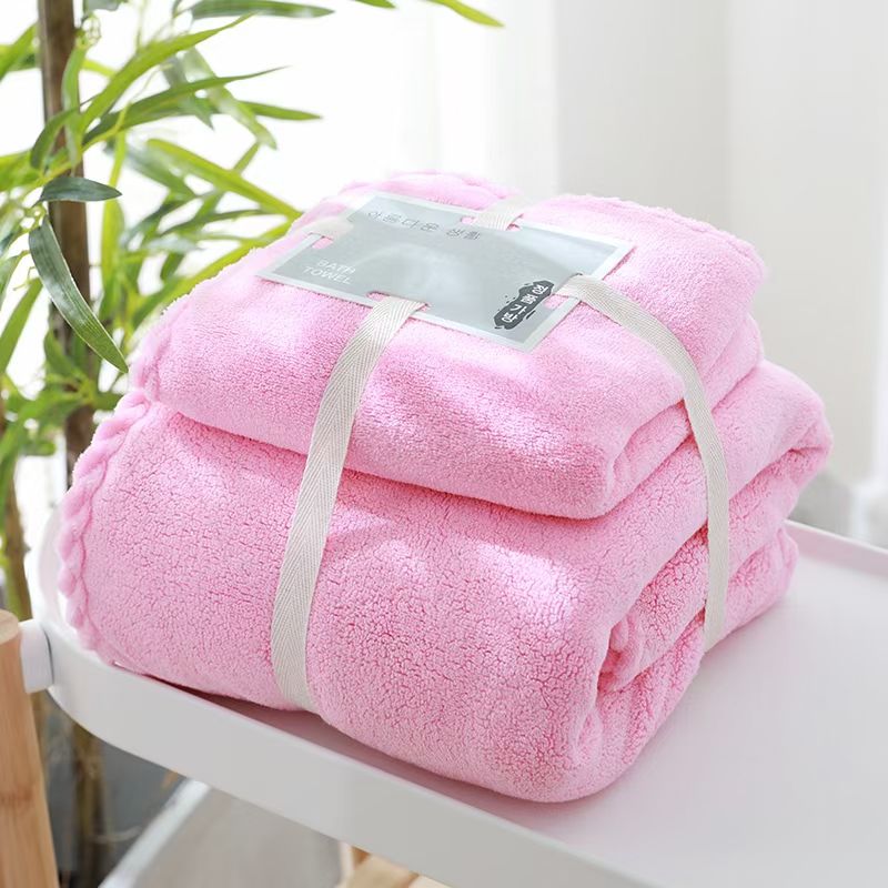 Yiwu buena carga flotando yang absorbente coral flep toalla detail image 8
