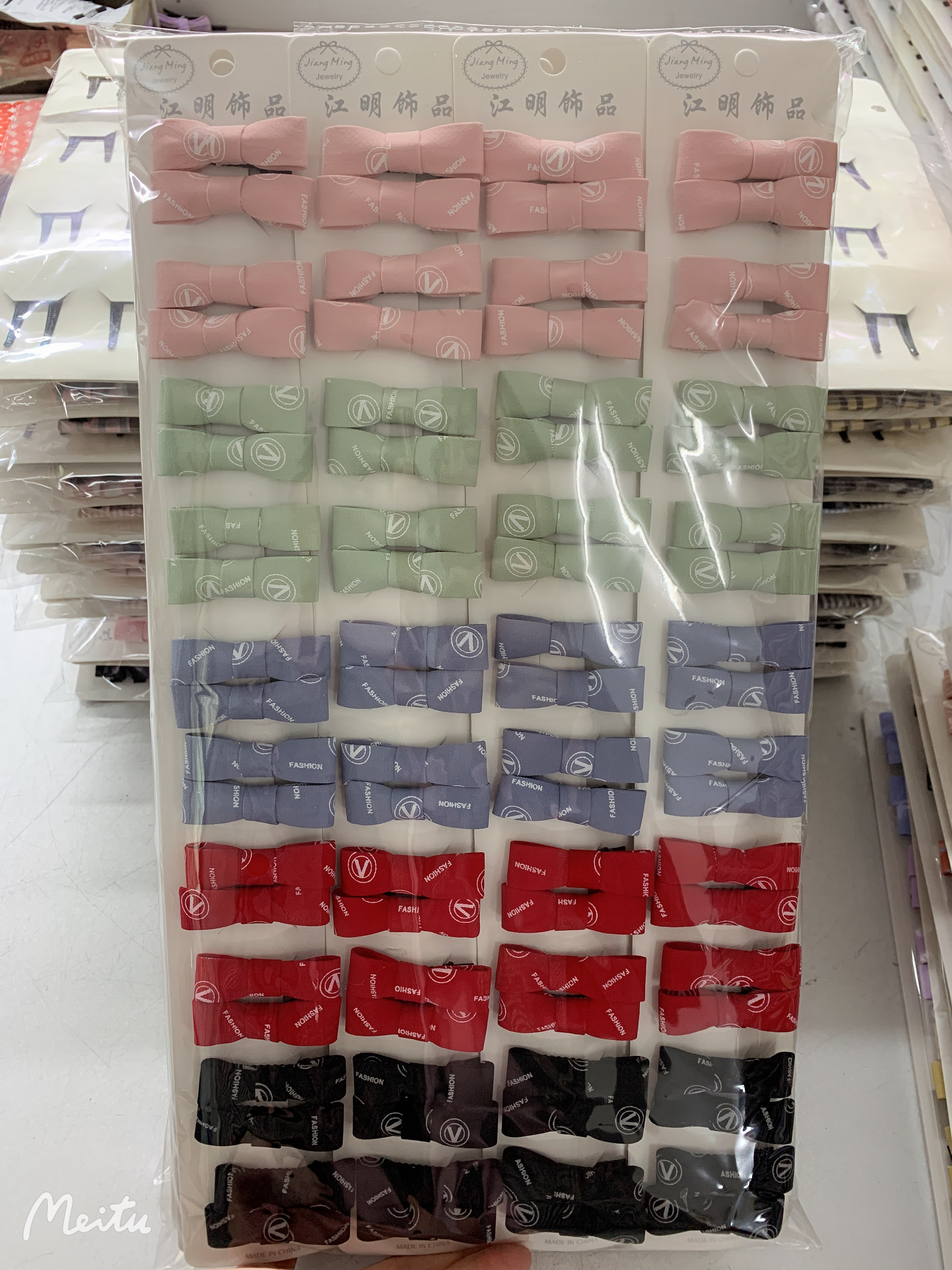 Korean fabric bow hair clips, top clips, side clips, bangs clips 20220326033