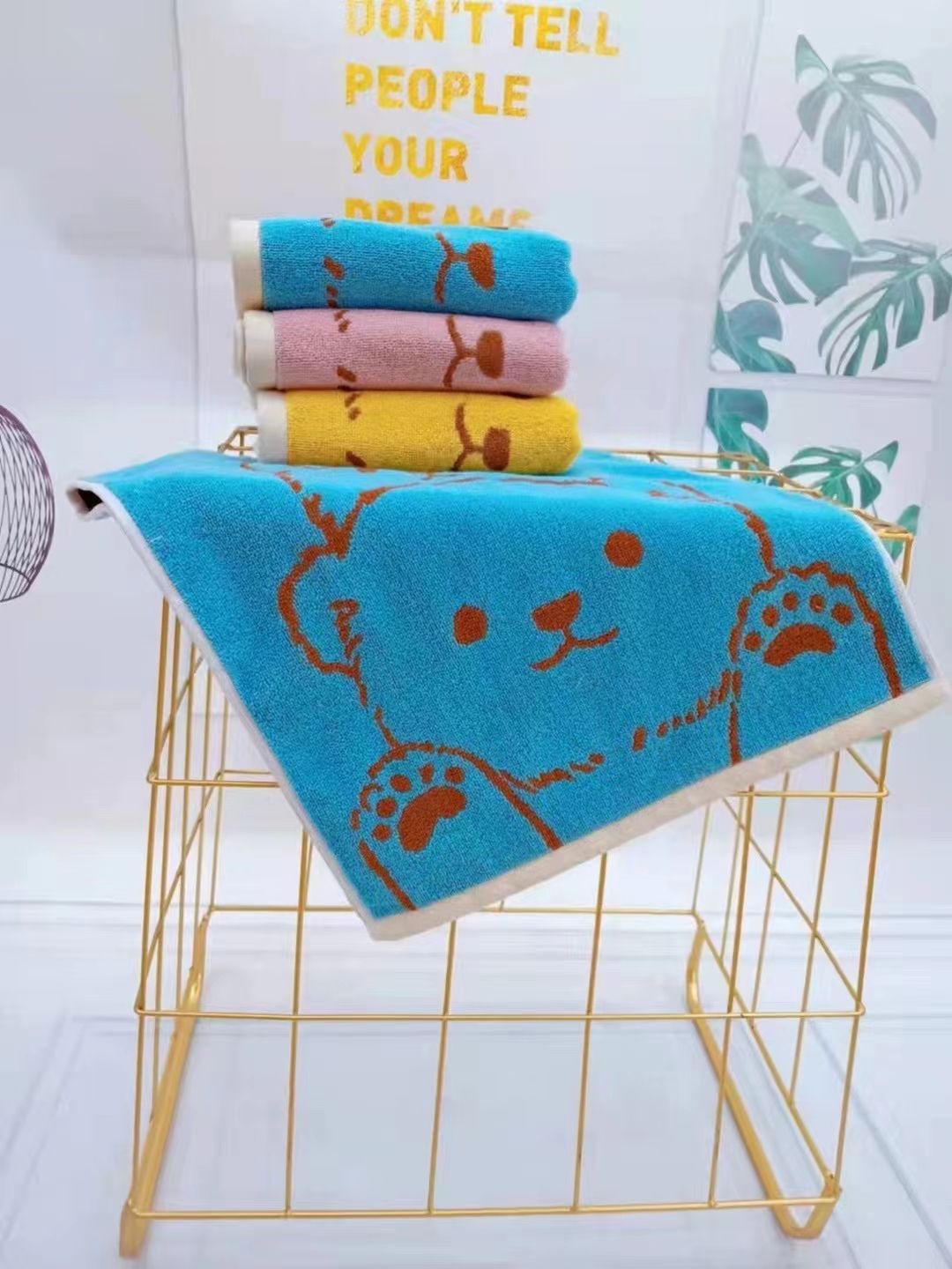 Yiwu buena carga flotante yang absorbente toalla para niños jacquard niños Item Picture