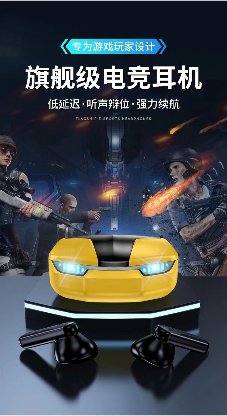 Sogo brand headphones, wireless Bluetooth headphones, branded Bluetooth headphones, Bumblebee model pic 9